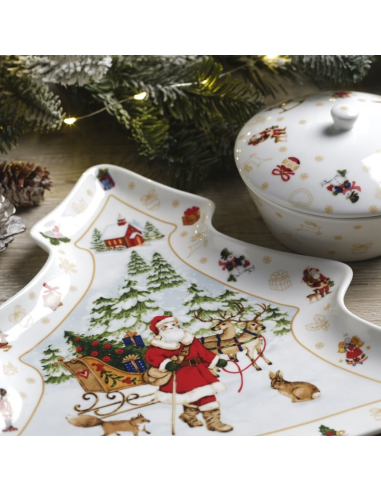 WEISSESTAL VASSOIO ALBERO 28 CM - XMAS