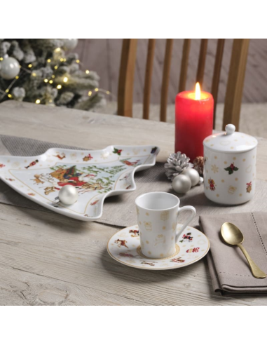 WEISSESTAL VASSOIO ALBERO 28 CM - XMAS