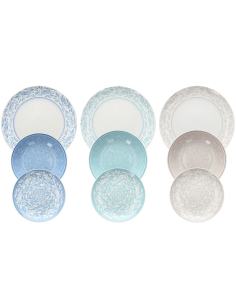 TOGNANA SERVIZIO PIATTI 18 PEZZI - MADISON CELINE