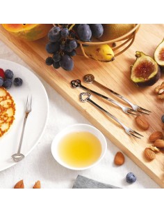 SAMBONET SET 12 FORCHETTINE APERITIVO - PARTY ORIENTAL 2