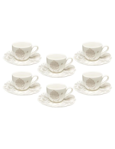 ANDREA FONTEBASSO SET 6 TAZZE CAFFE 9 CL - GINEVRA PARSIFAL