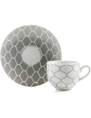 EVVIVA SET 6 TAZZE CAFFÉ 90 ML - TRILLY WHITE