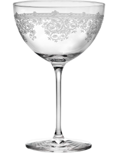 LIVELLARA SET 6 COPPE CHAMPAGNE SERIGRAFATE 35 CL - LUIGI XV 2