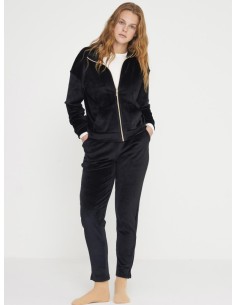 NOIDINOTTE PIGIAMA DONNA APERTO MANICA LUNGA E PANTALONE...