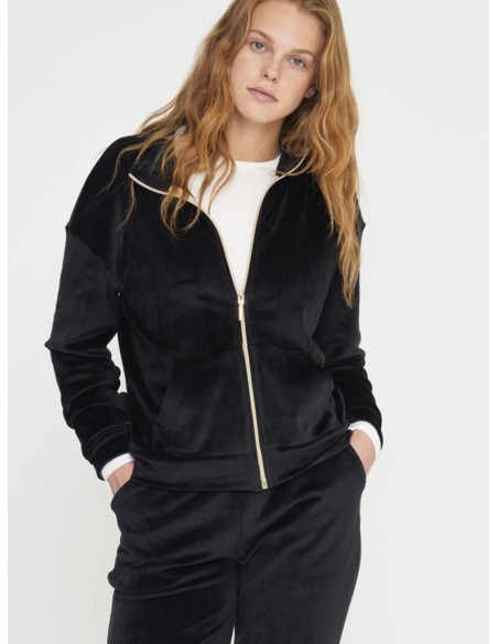 NOIDINOTTE PIGIAMA DONNA APERTO MANICA LUNGA E PANTALONE LUNGO - EMY