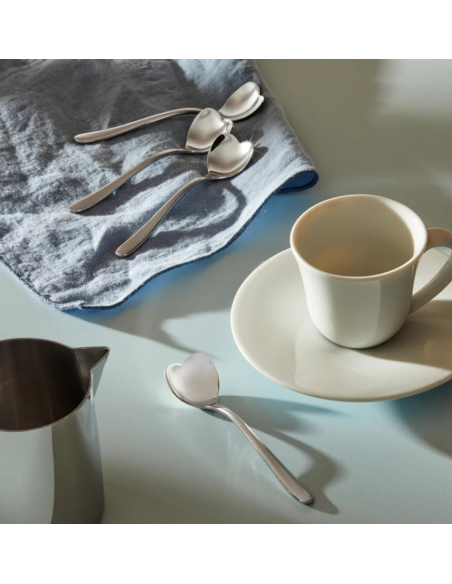 ALESSI SET 4 CUCCHIAINI DA CAFFE' - BIG LOVE