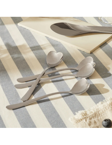 ALESSI SET 4 CUCCHIAINI DA GELATO - BIG LOVE