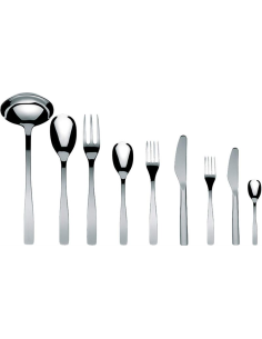 ALESSI SERVIZIO POSATE 75 PEZZI - KNIFEFORKSPOON