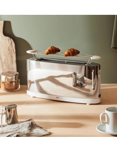 ALESSI TOSTAPANE CON GRIGLIA SCALDABRIOCHE