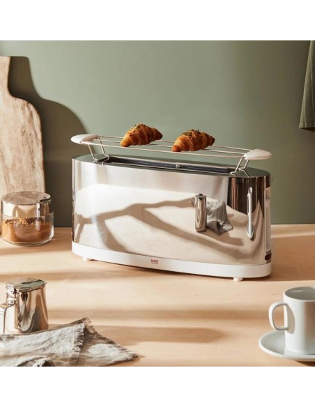 ALESSI TOSTAPANE CON GRIGLIA SCALDABRIOCHE