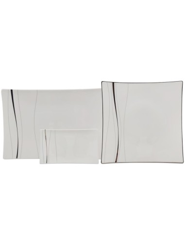 LIVELLARA SERVIZIO DI PIATTI 52 PEZZI - ODETT...