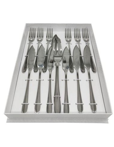 MORINOX SET 14 PZ POSATE PESCE - NEWPORT