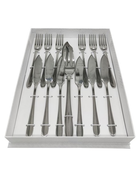 MORINOX SET 14 PZ POSATE PESCE - NEWPORT