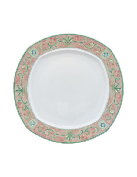 ANCAP SERVIZIO DI PIATTI 13 PEZZI  QUADRATI GIORNALIERI - VENUS BIANCO