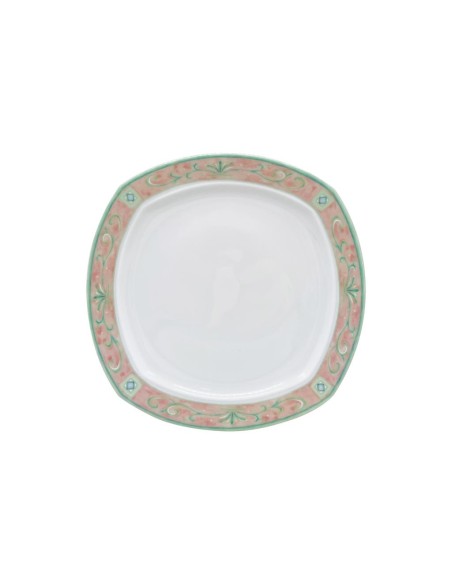 ANCAP SERVIZIO DI PIATTI 13 PEZZI  QUADRATI GIORNALIERI - VENUS BIANCO