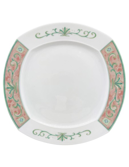 ANCAP SERVIZIO DI PIATTI 13 PEZZI  QUADRATI GIORNALIERI - VENUS BIANCO