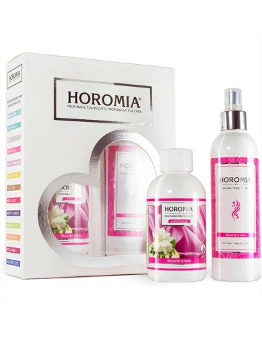 HOROMIA COFANETTO PROFUMA BUCATO 250 ML + SPRAY...