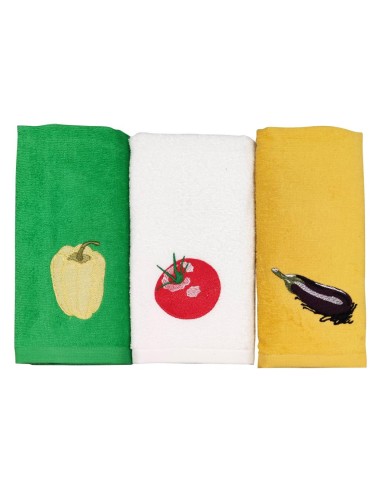 CA' D'ORO SET 3 CANOVACCI IN SPUGNA - ORTAGGI