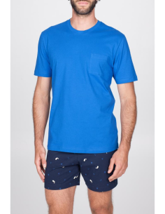 JULIPET PIGIAMA UOMO GIROCOLLO MANICA CORTA E PANTALONE...