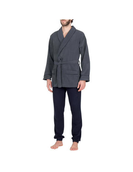 JULIPET GIACCA DA CAMERA UOMO SCIALLATA IN PILE - LUXOR