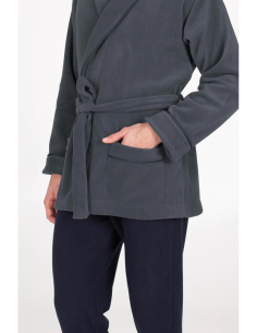 JULIPET GIACCA DA CAMERA UOMO SCIALLATA IN PILE - LUXOR 2