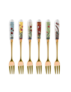 EGAN SET 6 FORCHETTINE DOLCE NATALIZI