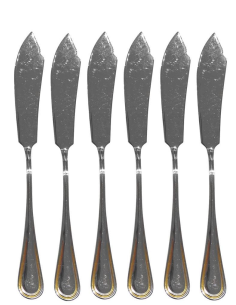 MORINOX SERVIZIO 12 COLTELLI PESCE - SAMOA ORO