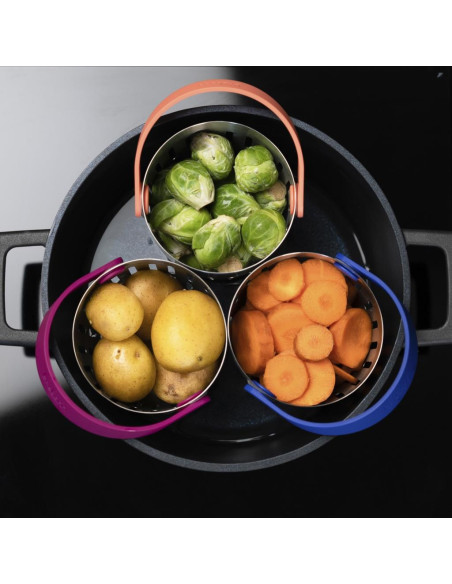 TREBONN CESTELLO PER COTTURE IN ACCIAIO - COOKIN' POD PRO