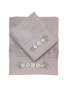 NUVOLE DI STOFFA SET 2 ASCIUGAMANI IN SPUGNA DI COTONE -... 2