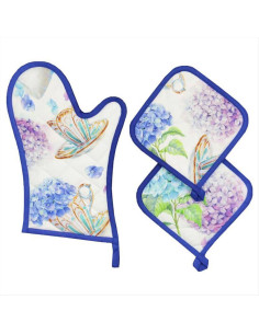 ANNAMARIA SET GUANTO E PRESINE - ORTENSIE
