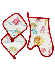 ANNAMARIA SET GUANTO E PRESINE - FONDO MARINO