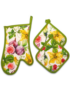 ANNAMARIA SET GUANTO E PRESINE - FICHI E FIORI