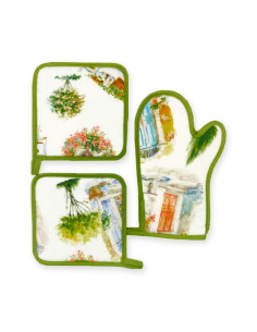 TAG HOUSE SET GUANTO DA CUCINA E PRESINE - PORTE