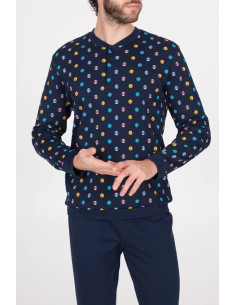 JULIPET PIGIAMA UOMO SERAFINO MANICA LUNGA E PANTALONE... 2