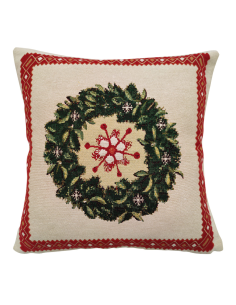 ANNAMARIA CUSCINO ARREDO NATALIZO DOUBLE FACE 45 X 45 CM 