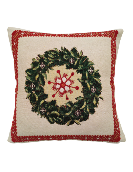 ANNAMARIA CUSCINO ARREDO NATALIZO DOUBLE FACE 45 X 45 CM 