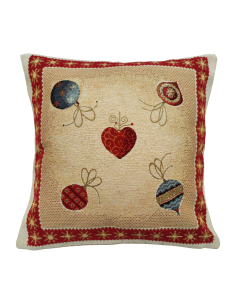 ANNAMARIA CUSCINO ARREDO NATALIZO DOUBLE FACE 45 X 45 CM  2