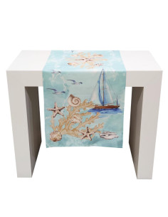 ANNAMARIA RUNNER 50 X 150 CM IN COTONE - VELIERI