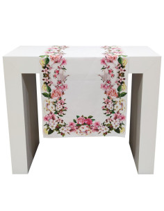 ANNAMARIA RUNNER 50 X 150 CM IN COTONE - TEA TIME