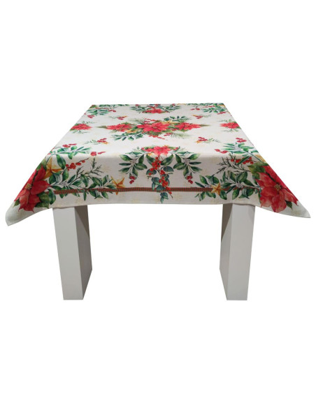 ANNAMRAIA COPRITAVOLA NATALIZIA 140 X 140 CM