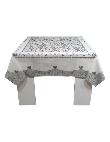 ANNAMARIA TOVAGLIA NATALIZIA IN COTONE STAMPATO