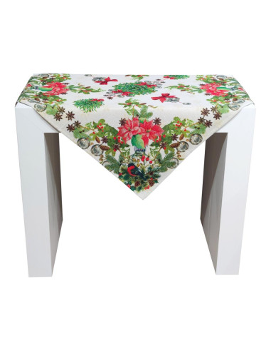 ANNAMRAIA COPRITAVOLA NATALIZIA 90 X 90 CM