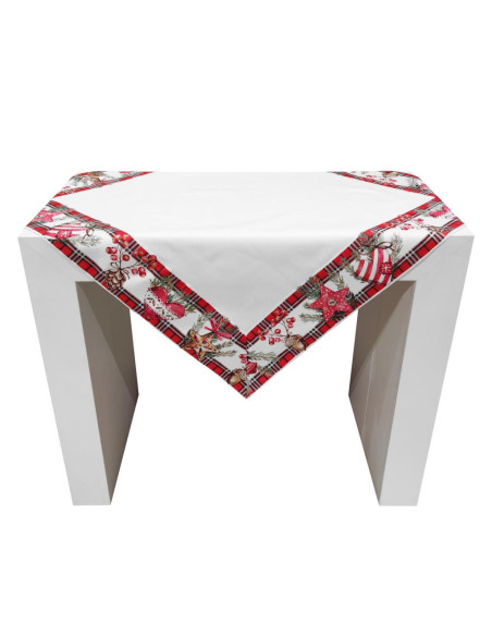 ANNAMRAIA COPRITAVOLA 90 X 90 CM - NATALE SCOZZESE