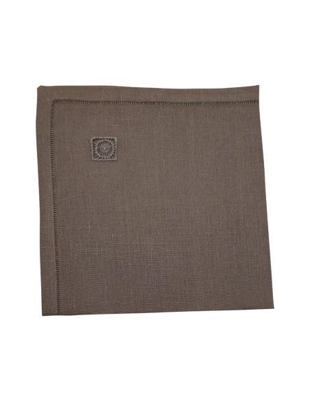 BELLLAVIA RUNNER 47 X 150 CM IN PURO LINO CON TOVAGLIOLI