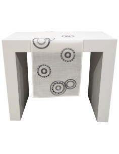 HESTA RUNNER RICAMATO 40 X 160 CM