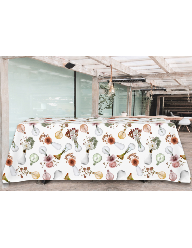 TAG HOUSE TOVAGLIA QUADRATA IN COTONE STAMPATO...