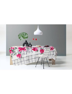 TAG HOUSE TOVAGLIA IN CONTONE STAMPATO - ROXY