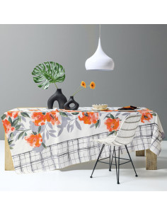 TAG HOUSE TOVAGLIA IN CONTONE STAMPATO - ROXY 2