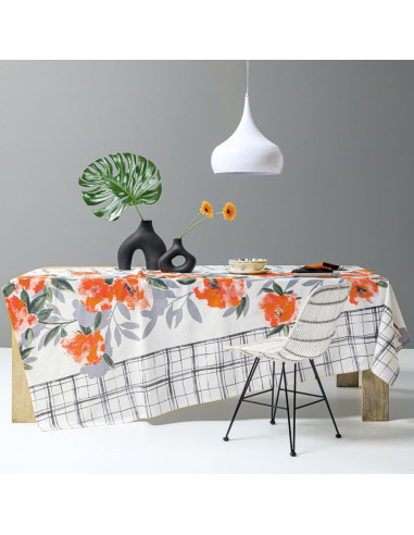 TAG HOUSE TOVAGLIA IN CONTONE STAMPATO - ROXY