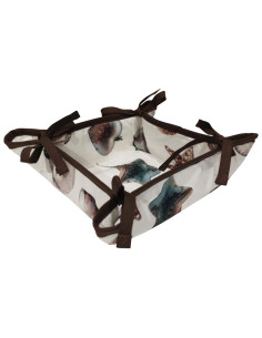 TAG HOUSE CESTINO PANE CON STAMPA NATALIZIA